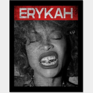 erykah badu Posters and Art